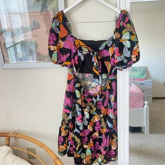 NEW Princess Highway Moth Mini Dress in Size US 12 - Picture 7 of 7